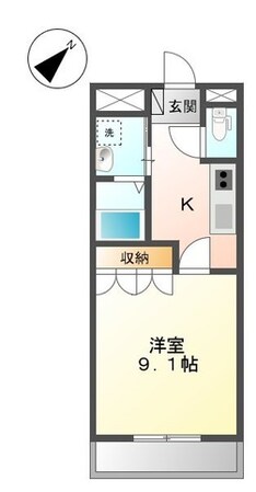 井田川駅 徒歩50分 1階の物件間取画像